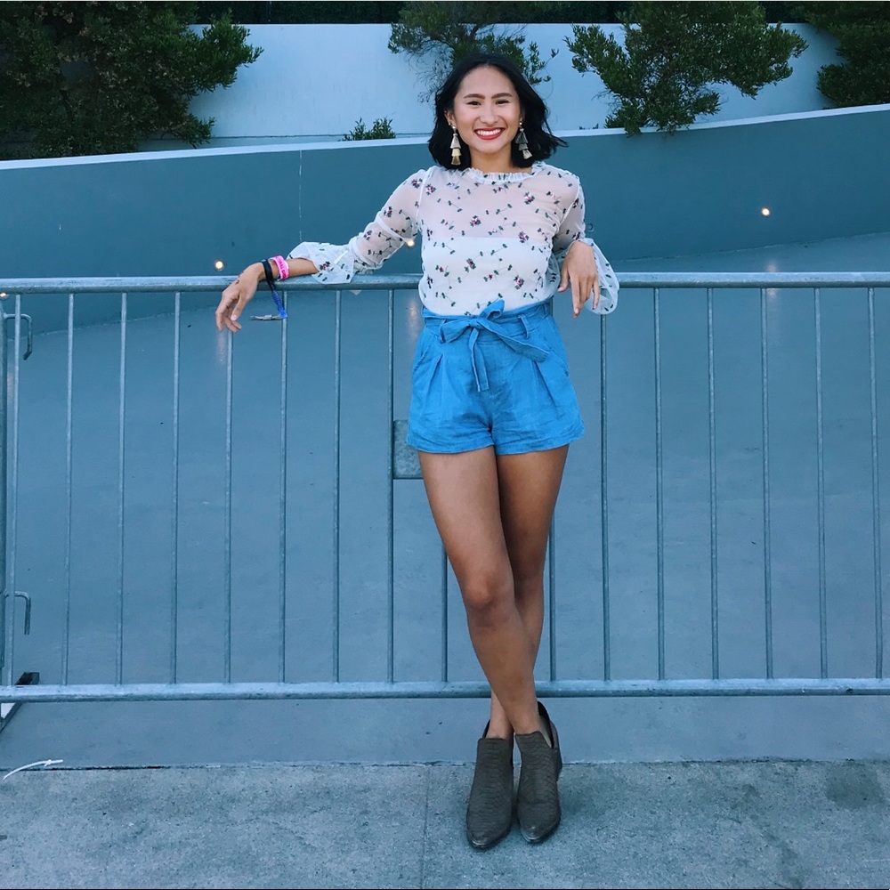 Light Blue Shorts